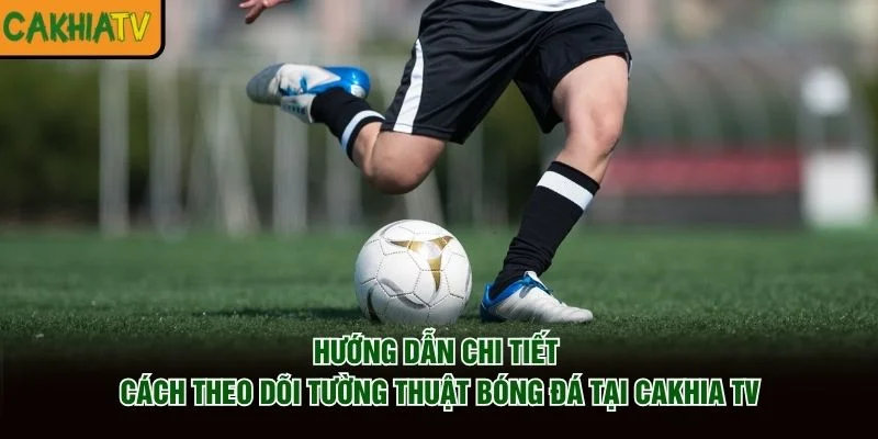 Hướng dẫn chi tiết cách theo dõi tường thuật trực tiếp bóng đá tại Cakhia TV