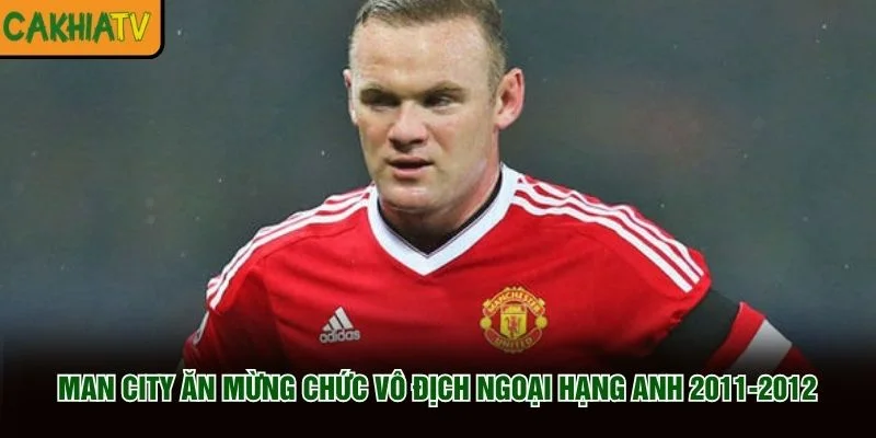 Man City ăn mừng chức vô địch Ngoại hạng Anh 2011-2012